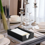 Napkin Holder for Bathroom, Wooden Guest Towel Holder Tray for Bathroom - Image 5
