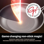Guy Fieri's Flavortown Laser Titanium 2-Quart Sauce Pan - Image 4