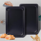 Baking Sheet Pans, Cookie Tray, Nonstick Heavy Carbon Steel Bakeware, 12 X 7.5 - Image 5