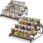 4 Tier Spice Rack Organizer for Cabinet by GREATLUHENGPING