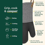 Cuisinart Heritage Kitchen Oven Mitts – Heat-Resistant Kitchen Mitts - Image 5