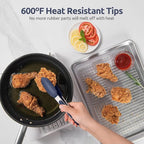 600ºF Heat Proof Kitchen Tong: U-Taste 7" Silicone Cooking Tong - Image 3