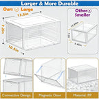 Thickened Clear Shoe Storage Organizer - Image 3