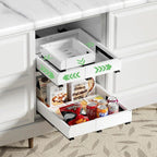 2 Pack Pull out Cabinet Organizer, Width Depth, - Image 7