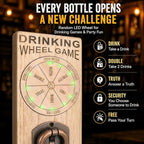 Magnetic Bottle Openers with Catcher, Wall Mounted Wooden Beer Bottle Opener - Image 3