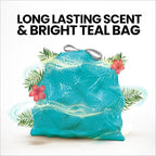 Glad Small Trash Bags 4 Gallon, Febreze Bahama Bliss Garbage Bags, Odor - Image 2