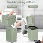 rejomiik Small Bathroom Trash Can - Image 3