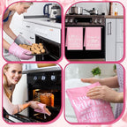 Sratte 6 Pcs Kitchen Decor Accessories Set Farmhouse Towels Pot Holders Oven - Image 5