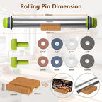 Stainless Steel Rolling Pin - Image 7