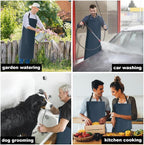 Homsolver 2 Pack Waterproof Rubber Aprons, Heavy Duty Butcher - Image 6