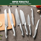 Knife Set, EWFEN 14-Piece Kitchen Knife Set - Image 8