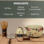 Matcha Whisk Set, 7-Piece Matcha Kit - Image 2