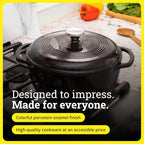 Lodge Essential Enamel Cast Iron Dutch Oven - Image 6
