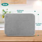 GeeRic Microfiber Dish Drying Mat, Super Absorbent Kitchen Dish Drying Pad - Image 2