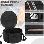 Dutch Oven Bag for 14 Inch, Durable Camp Dutch Oven Storage Bag, Carry Bag - Image 3