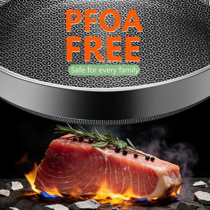 Non Stick Frying Pans, 12-inch - Image 9