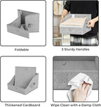 GRANNY SAYS Trapezoid Storage Bin, Closet Shelf Organizers, Fabric Storage Bins - Image 7