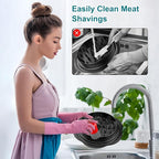 Mini Dish Brush for Cleaning Chicken Shredder, Palm Brush Dish Scrubber - Image 2