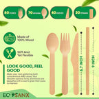 Bamboo Cutlery Set - Image 2