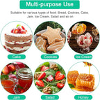 Patelai 2 Pieces Silicone Jar Spatula Long Handle Non-stick Rubber Scraper Heat - Image 5