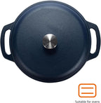 Amazon Basics Enameled Cast Iron Dutch Oven Pot - Image 2