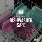 Ello 2-Pack Lunch Stack Plastic Food Storage Container Bento Box - Image 6