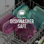 Ello 2-Pack Lunch Stack Plastic Food Storage Container Bento Box - Image 5