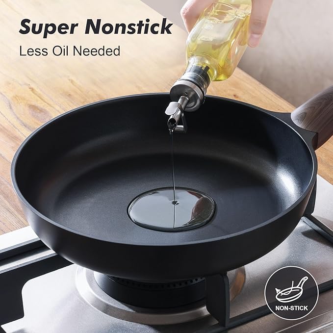 SENSARTE Nonstick Frying Pan Skillet 11Inch Non Stick Egg Pan Omelette Pans - Image 4