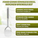 E-far Cooking Utensils Set, 10-Piece Stainless Steel Kitchen Utensils - Image 9