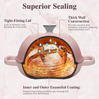 Cast Iron Dutch Oven Pot with Lid, Round Bread Oven - Image 5