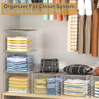 Closet Organizers And Storage Shelf, Widened Opening, Heightened Height - Image 6