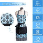 Lovely Flower Pattern Retro Aprons - Image 8