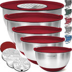 Priority Chef Stainless Steel Mixing Bowls by PriorityChef
