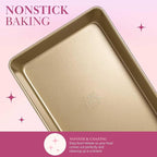 Paris Hilton Nonstick Carbon Steel Bakeware Collection, 13-Inch x 9-Inch - Image 3