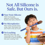 GIR 5-Piece Silicone Kitchen Utensils Set, Non-Toxic Cooking Utensils - Image 4