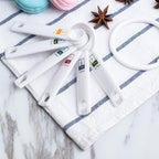 Fox Run 6-Piece Plastic Measuring Spoon Set White, 1.6 x 9 x 3 inches - Image 3