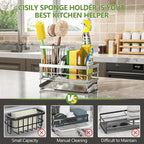 Cisily Sink Caddy Sponge Holder - Image 2