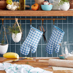 KitchenAid Gingham Oven Mitt 2-Pack Set - Image 2