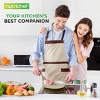 Nutrichef 54-Piece Marble Non-Stick Cookware and Bakeware Set, Professional - Image 7