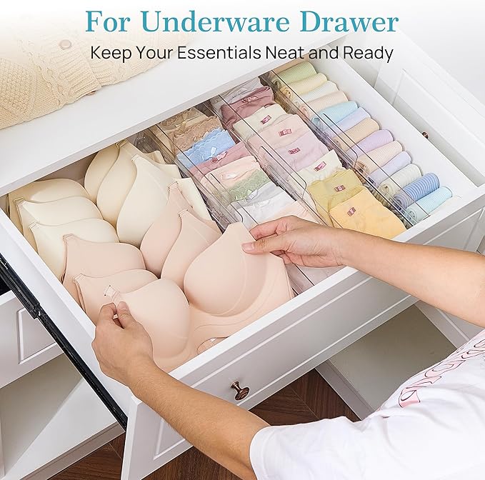 Vtopmart 8 Pack Drawer Dividers - Image 5