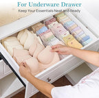 Vtopmart 4 Pack Drawer Dividers - Image 5