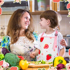 2 Pack Kids Apron, Cute Cooking Aprons, Waterproof Art Apron - Image 5
