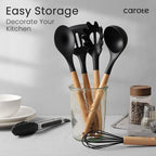 CAROTE Silicone Cooking Utensils Set - Image 8