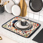 Roosters Chicken Dish Drying Mat - Image 5