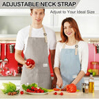 Janmercy 24 Pcs Aprons for Women Men - Image 4