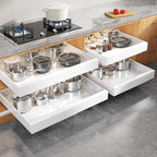 Seinloes 4 Pack Expandable Width Pull Out Cabinet Organizer 21" Deep by Seinloes