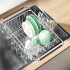 Fanbsy Dish Drying Rack in Sink, Extendable Stainless Steel Dish Drainers by Fanbsy