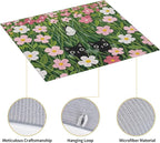 Pink Floral Cat Dish Drying Mat - Image 4