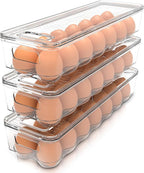 Utopia Home Egg Container With Lid and Handle by UTOPIAHOME