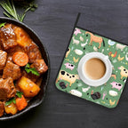 Funny Farm Animals Horse Cow Pot Holder Set of 2, Heat Resistant Potholders - Image 5